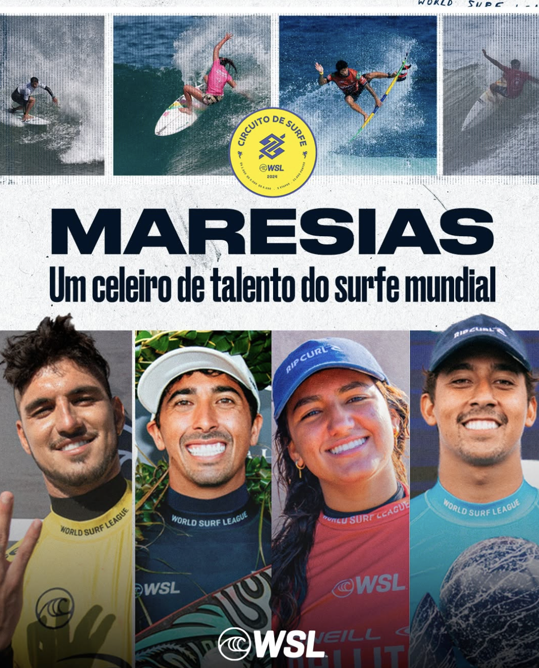 Circuito de surf em Maresias